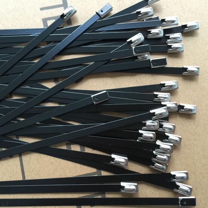 Огнеупорный пластиковый покрытый кабель нержавеющей стали связывает материал 201/304/316