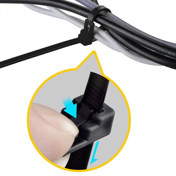 Мулти покрашенные коммерчески связи электрического кабеля, выдерживают устойчивые связи провода нейлона